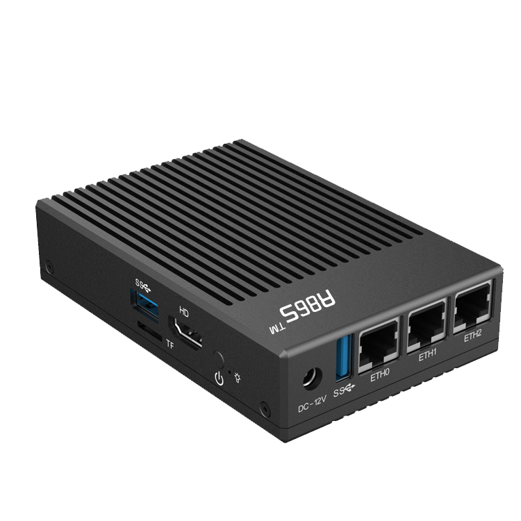 R86S无风扇N5100多网口千兆2.5G小